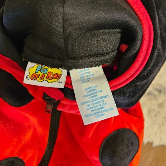 Baby Ladybug Costume with Wings 12m - Picture 6 of 6